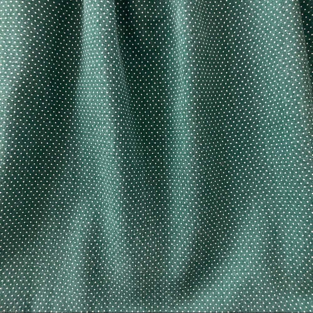 Vintage USA Girls Green Holiday Ruffle Lace Dress - Picture 8 of 11